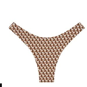 Monday Swimwear- Byron Bottom- Husk GEO- Size P